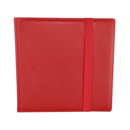 Dex Protection Card Binder 12 | Stores 480 Gaming Cards | Includes 20 Side Loading Card Pages | 12 Card Page Format | Strap Closure | Smooth Matte Padded Finish | Velvet Lined Interior