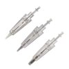 30PCS Disposable Bayonet Tattoo Needles Makeup Needles 1P/3P/7FP for Permanent Makeup Machine Pen Machine(Mixed Sizes,30PCS)