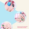Anself PVC Mannequin Foot Nail Art Foot Practice Model Fleshcolor Color
