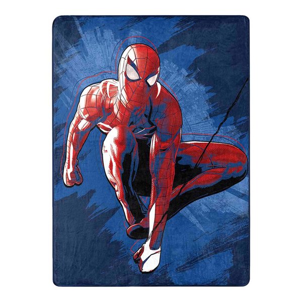 Northwest Spider-Man Silk Touch Throw Blanket, 46" x 60", Spidey Splash