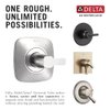 Delta Faucet R10000-UNBX MultiChoice Universal Tub and Shower Valve Body for Tub Faucet Trim Kits