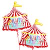 Katchon, Circus Tent Carnival Balloons - Gaint 30 Inch, Pack of 2 | Carnival Theme Party Decorations | Circus Balloons for Carnival Decorations | Circus Birthday Party Decorations | Carnival Tent