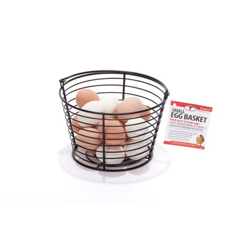 Little Giant® Small Egg Basket | Basket for Carrying and Collecting Chicken Eggs | Wire Egg Basket | Egg Collecting Basket