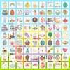 EMOME 204 Sheets Easter Tattoos for Kids Bulk, Individually Wrapped Easter Temporary Tattoos Stickers for Kids Boys Girls, Easter Egg Fillers Party Favors Supplies