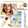 Sunscreen Setting Powder,SPF 50++ Mineral Setting Powder with Soft Sunscreen Brush,Oil Control Lightweight Brush Powder,Matte Translucent Face Powder for All Skin,Smooth Lasting Breathable Concealer