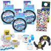 Transformers BotBots Ruckus Rally Blind Packs - Bundle with 3 BotBot Mini Figures Party Favors for Boys and Girls