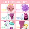 iPlay, iLearn Baby Unicorn Activity Cube, Infant Busy Cube Montessori Toy for 1 Year Old, Toddler Carseat Plane Travel Toy, Education Sensory Development Gift Stocking Stuffer 6-9-12-18 Month 2 3 Year