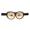Honbay 3D Funny Eyeshade Soft Sleep Eye Mask with Adjustable Head Strap for Travel, Game, Party, Rest, Sleeping, etc (for Man) Black