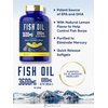 Carlyle Fish Oil 3600mg | 1080mg Omega 3 | 120 Count | Non-GMO and Gluten Free Supplement