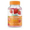 Lifeable Collagen Peptides 100mg with Vitamin C - Great Tasting Natural Flavor Gummy Supplement - Gluten Free - for Joints, Hair Growth, Skin, and Nails - for Women, Men - 90 Gummies