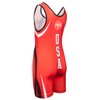 KO Sports Gear - Unisex Wrestling Singlet (USA Red, Adult X-Small)