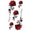 AKOAK Butterflies and Flowers Temporary Stickers Tattoo, Realistic Fake Rose Tattoo Dtickers, Sexy Semi Permanent Flower Arm Tattoo Stickers, Body Art Tattoos for Women Kids (1#)