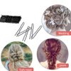 100pcs Black Hair Pins Metal Hair Pins Kit Hair Clips Secure Hold Bobby Pin Clips Accessories for Girls Women Hairdressing and Salon