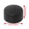 SQXBK 20PCS 12.7mm Foosball End Cap Foosball Table Rod Safety Rubber End Caps Flexible Pipe Post Rubber Cover Tip Protectors