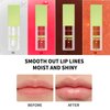 jeosisy Lip Glow Oil - Tinted Lip Oil, Glossy Lip Glow Oil, Long Lasting Plumping Lip Oil, Lip Hydrating Balm Lip Care Lip Gloss (#8)