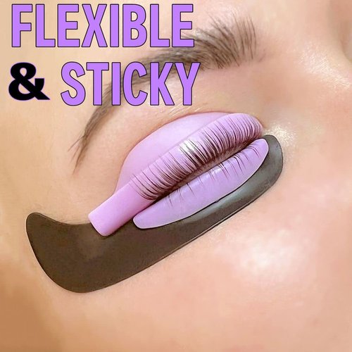 Liber Beauty Reusable Eye Pad Under Eye Patches Silicone Lash Lift Cover Eyelash Extension Patch 6 Pair Lower Lash Isolation Pads For Sensitive Skin During Eyelash Perm Lamination or Lash Extensions