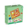 TOOKYLAND Fine Motor Toys, Toy Hammer and Nails Game is Montessori Toys That Exercise Children's Hands-on Skills and Develop Their Imagination for Kids