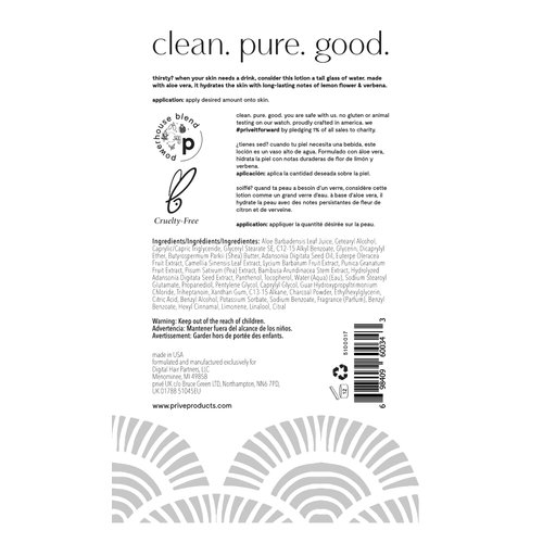 Prive Hand & Body Lotion 8oz