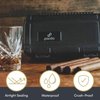 Pardo Cigar Travel Humidors with Built-in Humidifier Disc - Holds up to 15 Cigars - Airtight, Waterproof, Portable & Durable Humidor Cigar Box - Cigar Accessories Ideal Valentines Day Gifts for Him