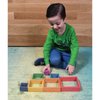 TickiT - 73416 Wooden Rainbow Architect Squares - Nesting Puzzle - Stacking Blocks for Ages 1+