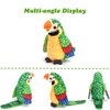 JOCOUNY Toddler Toys - Talking Parrot Repeats What You Said, Interactive Toy Electronic Stuffed Animals Plush Pet Doll for Babies Kids Boys Girls Party Birthday