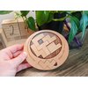 Difficult Puzzle for Adults - The Cracked Egg - 7 Piece Wood Brain Teaser Made in The USA from Creative Crafthouse