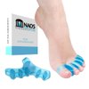 Toe Separators, Restore Feet to Their Original Shape, Bunion Pain, Foot Intrinsic Muscle Strengthening, For Men and Women, Toe Stretcher, Big Toe Correctors, Foot Health, NAOS Therapeutics, Blue