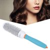 Round Hair Brush Moroccan Oil Hair Brush Aluminum Tube Roller Comb Round Hairdressing Comb Hair Styling Comb Hairstyle Tool 32#