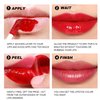 BAISEN DIARY Peel Off Lip Liner Tattoo Stain - Peel & Reveal Rich Ravishing Color Peel Off Mask Lip Gloss - Transfer-proof, Smudge-Proof, Matte Finish (3Pcs #1#2#3, 3 Count (Pack of 1))