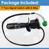 KITONLA Turn Signal Switch with 8 Wire, Fit for Kenworth & Peterbilt, Replacement Part# P27-1067, P271067, P27-6221, TRW 480791, 20548AA, A0613-002-00