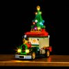 BRICKSHINING LED Lighting Compatible with Lego Santa's Delivery Truck 40746, Light Kit Compatible with Lego 40746, Giving Light to Model, NOT Included The Model SetTypical Version