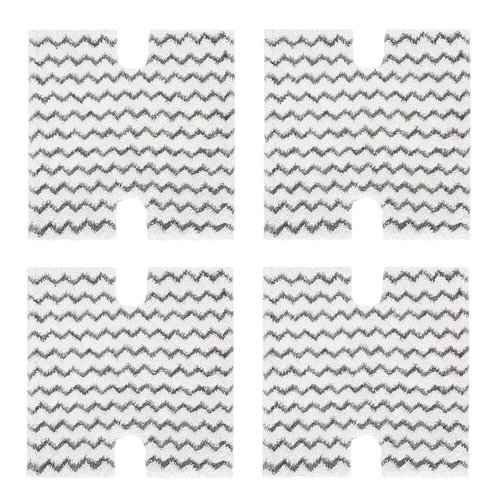 iSingo 4 Pack Steam Mop Pads Replacement for Shark Lift-Away Pro & Shark Genius Mop System Pocket Mop S3973 S3973D S3973WM S5001 S5002Q S5003A S5004 S5004W S6001W S6001WM S6002 S6002C S6003D S6003W
