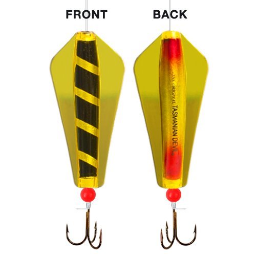 Tom's Taz Lures 104 Gold Panther - 20 gram Tasmanian Devil Fishing Lure