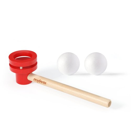 MiDeer Floating Blow Pipe Balls Game, Stress Reliever Balance Blowing Toys for Kids and Adults, E...