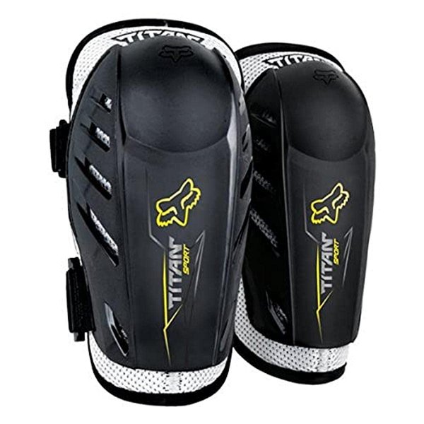 Fox Racing Unisex-Child Titan Sport Motocross Elbow Guards,Black,One Size