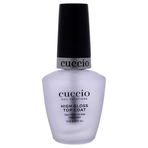 Cuccio Colour High Gloss Nail Top Coat - Developed With UV Absorbers To Help Protect The Nail Col...