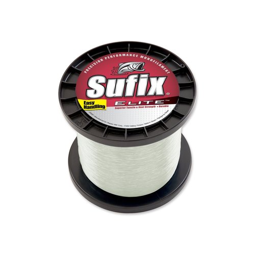 Sufix Elite 3000-Yards Spool Size Fishing Line (Clear, 4-Pound)