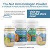 Tru-Nut Keto Collagen Protein Powders (Peanut Butter, 10.6 oz)