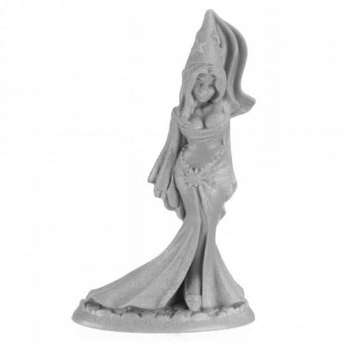 Dark Heaven Legends Gisele The Sorceress Miniature Figure 25mm Heroic Scale Reaper Bones USA Reaper Miniatures