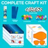 Arts and Craft Kit for Toddlers Ages 3, 4, 5 Years - Craft 7 Fun Fish Characters