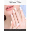 ohora Semi Cured Gel Nail Strips (N Clean White) - Works with Any Nail Lamps, Salon-Quality, Long Lasting, Easy to Apply & Remove - Includes 2 Prep Pads, Nail File & Wooden Stick