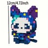1PC （750+pcs） Random Box Dark Night Skeleton Cute Cosplay Mini Building Block Figure Toys, Building Blocks Gifts Randomly One of The Four Desighs for Birthday Christmas Deco.