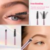 Giantree 6 Packs Duo Eyebrow Brush, Angled Eye Brow Brush and Spoolie Brush, Mini Eyelash Brush for Tinting Angled Eyebrow Precise Brow Brushing(6Pcs Set)