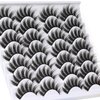 Veleasha Lashes 3D Faux Mink Lashes Fluffy False Eyelashes Natural Look 14 Pairs Lashes Pack Luxury Wispy Fake Eyelashes (3D07)