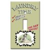 Art Plates - Laundry Time Switch Plate - Single Toggle