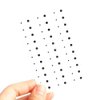 10Pcs Black Tear Mole Tattoo Stickers Temporary Tattoo DIY Tear Mole Stickers Body Art Dot Fake Tattoo Face Eye Corner Moles, Temporary Tattoos, Beauty and Personal Care