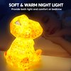 Klever Kits DIY Night Light- Paint Your Own Dinosaur Lamp- Arts & Crafts Kit School Activities Art Supplies Painting Kits, Birthday Gifts for Girls Boys Aged 6+