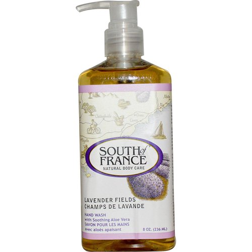 South of France, Hand Wash, Lavender Fields, 8 oz (236 ml)