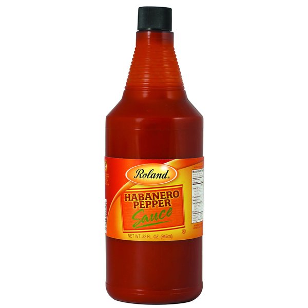 Roland Foods Habanero Pepper Sauce, Specialty Imported Food, 32-Ounce Bottle