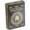 Mythical Creatures Playing Cards - Black, Silver & Gold Edition | Waterproof PVC | Greek, Norse, Egyptian, East Asian Designs | Custom Hand-Drawn Art
